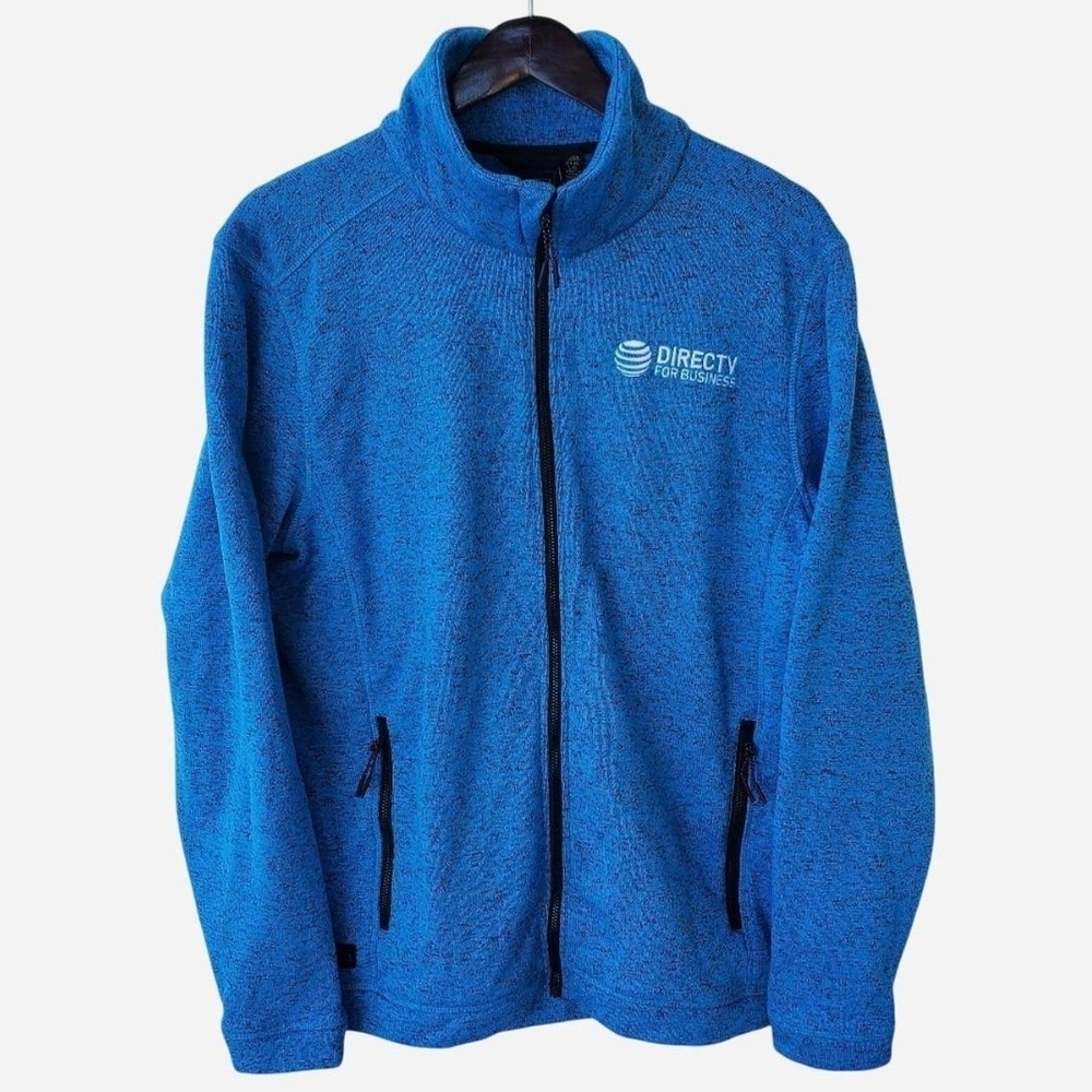 Storm Blue Performance Fleece Jacket
